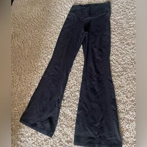 Girls Flare Black Leggings Sz M